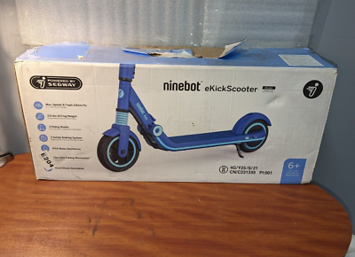 #ad Blue Segway Ninebot Electric KickScooter ZING E8 for Kids Boys and Girls $149.99