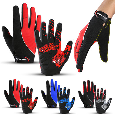 #ad Touch Screen Cycling Gloves Full Finger Mountain Road Bike Gloves for Men Women $12.56