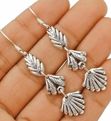 #ad Handmade Silver Designer 925 Sterling Handmade Silver Earrings Jewelry ED26 7 $28.99