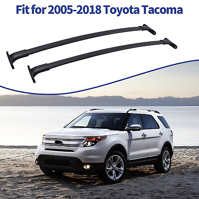 #ad Roof Rack Cross Bar Rail For 15 19 Ford Explorer Luggage Cargo Aluminum 100LBS $97.99