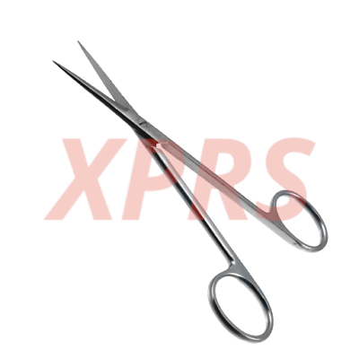 #ad Set of 2 Plastic Surgery Scissors 4.75quot; Straight Sharp Tips Serrated $25.99