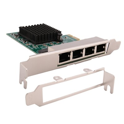 #ad Cards Ethernet Lan Adapter PCI E Card Realtek RJ45 Internet Ethernet5278 $27.99
