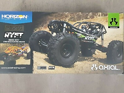 #ad Axial RBX10 Ryft 4WD 1 10 RTR Brushless Rock Bouncer Black w DX3 Radio Brand New $529.99