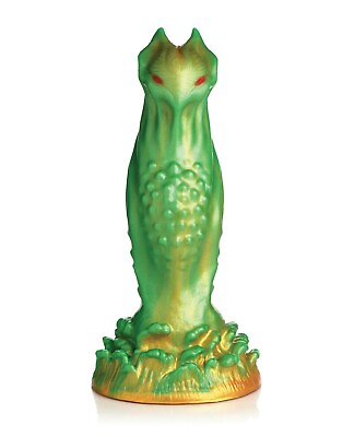 #ad Creature Cocks Nebula Alien Silicone Dildo Green Fetish Kinky Fantasy Play $53.88