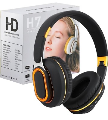 #ad YPENSLZX Foldable Bluetooth Headphones Wireless Over Ear Headphones. 233 $45.00
