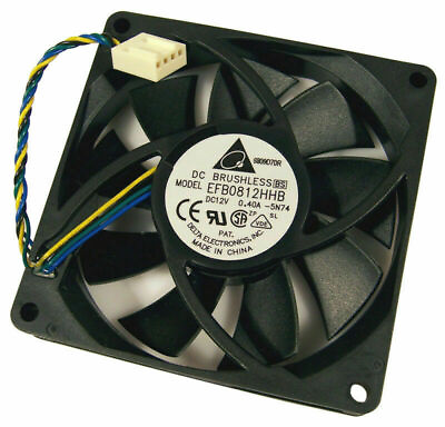 #ad 1PC Fan 12V 0.4A 80*80*15MM PWM speed regulation Cooling Fan 4 pin EFB0812HHB $13.19