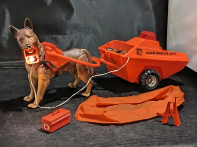 #ad Vintage 1974 KENNER Duke Rescue Unit DUKE Figure amp; Accessories WORKS $135.99