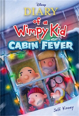 #ad Cabin Fever Special Disney Cover Edition Diary of a Wimpy Kid #6 Hardback $14.23