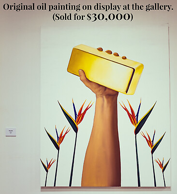 #ad Print #05 of GOLDEN TRIUMPH Signed by “Market Price” amp; Economist Peter Schiff $1000.00