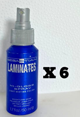 #ad 6 Sebastian Laminates Hi Gloss Spray Light Misting Polish 1.7 oz ea 680 $22.49