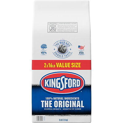 #ad Kingsford Original Charcoal Briquettes 16lb 2 pack $17.86