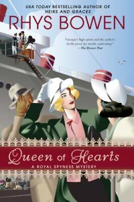 #ad Queen of Hearts A Royal Spyness Mystery Hardcover By Bowen Rhys GOOD $3.99