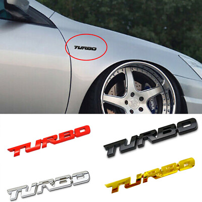 #ad Car Auto Fender Trunk Tailgate Decal Sticker Emblem Rear Marking Metal Sticker $6.69