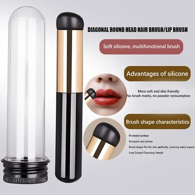 #ad Silicone Concealer Brush Lip Brush Makeup Brushes Concealer Brush Too Sell $5.93
