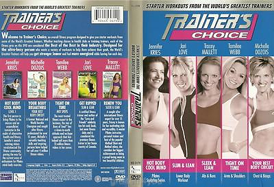 #ad Fitness Workouts from the Greatest Trainers Choice DVD $5.49