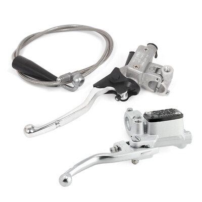 #ad Motorcycle Brake Clutch Master Cylinder Lever Oil Hose For SWM RS300R 500R 650R $93.27