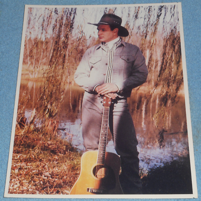 #ad Garth Brooks 8 x 10 Photo Print Young Country Music Singer Circa 1989 $13.11