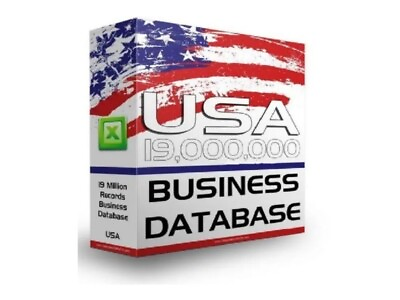 #ad 19 Million USA Database Business Email List B2B 2023 $9.00
