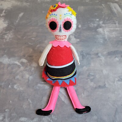 #ad Day of the Dead Sugar Skull Plush Doll Target 2017 $14.99