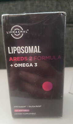 Liposomal Omega 3 AREDS 2 Formula 60 Softgels $25.00