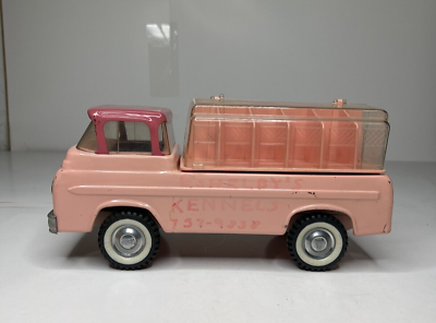 #ad Nylint Kennels Pink Truck No. 6200 Original Package Includes 4 dogs $224.99