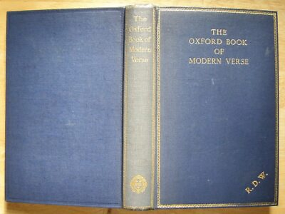 #ad Oxford books of Verse English Victorian Modern set 3 vols early book editions GBP 12.99