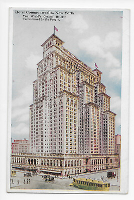 #ad Hotel Commonwealth New York The World#x27;s Greatest Hotel Postcard $4.17