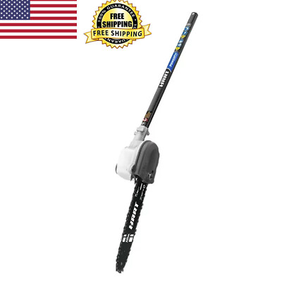 #ad 10 in Bar and Chain Power Fit Pruner Attachment for Attachment Capable Trimmer $164.93