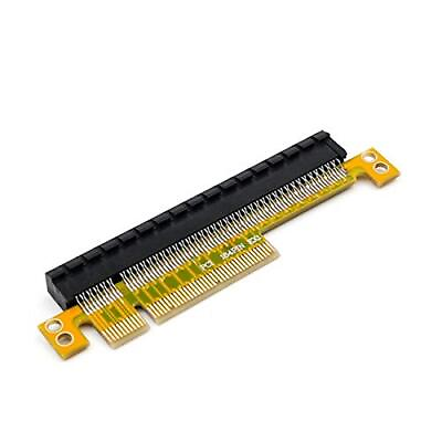 #ad PCI E Express 8X to 16x Extender Converter Riser Card Adapter Male to Female ... $15.64