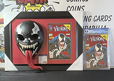 #ad Stan Lee Spider Man Venom Mask Avengers Autographed Signed Authentic Framed Lot $1699.00