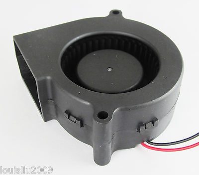 #ad 1Pcs Brushless DC Cooling Blower Fan 12V 7530 75mmx30mm 2 pin Connectors $4.42