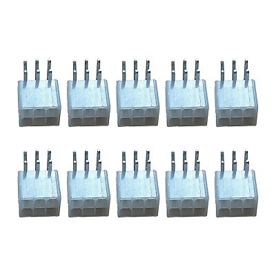 #ad 10 Pcs Miner Antminer Connector Male Socket Curved Needle 2x3 6 pin for S9 S9j $6.99