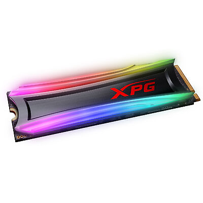 XPG SPECTRIX S40G RGB Internal SSD 2TB PCIe Gen3x4 M.2 2280 NVMe Black 1PK $189.99