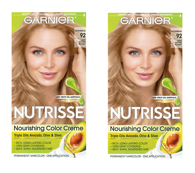 #ad Garnier Nutrisse Nourishing Color Treatment with Fruit Oil Concentrates 2 pack $17.99