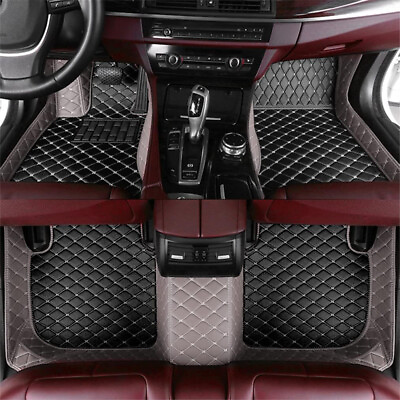 #ad For Smart All Models Car Floor Mats Luxury NonSlip Waterproof Carpet Cargo Liner $89.35
