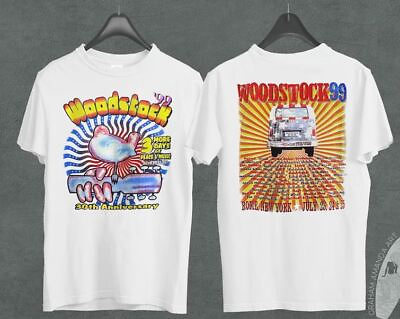 #ad Vintage Woodstock 99 Shirt Woodstock 30th Anniversary Shirt $18.99