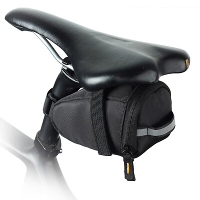 #ad Bike Saddle Bag Ultralight Under Seat Waterproof Bike Bag Portable Bicycle Tool $9.26