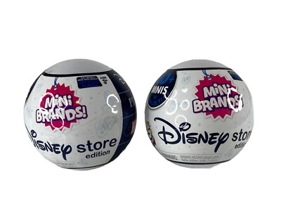 #ad Zuru 5 Surprise Mini Disney Brands Series 1 Mystery Capsule Lot Of 2 New $14.99