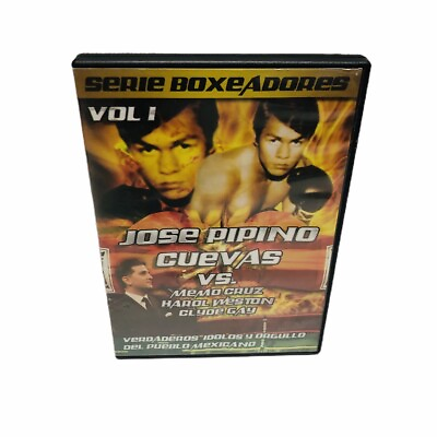 #ad Jose Pipino Cuevas Vs Weston Cruz Ga 1 DVD Bin K $0.99
