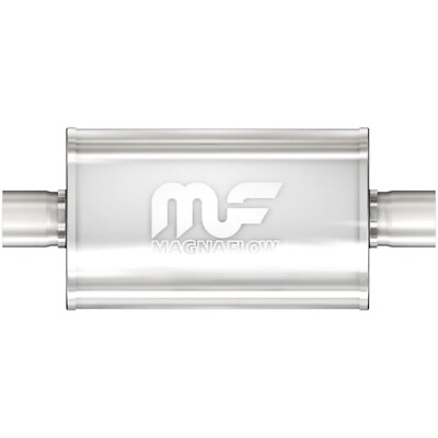 #ad MagnaFlow 3quot; Universal Performance Exhaust Muffler C C 5quot; X 8quot; Oval 24quot; Body $179.01