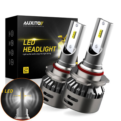 #ad 2x 9005 AUXITO LED Bulb Headlight Beam High for Chevrolet Silverado HD 2500 2018 $18.99