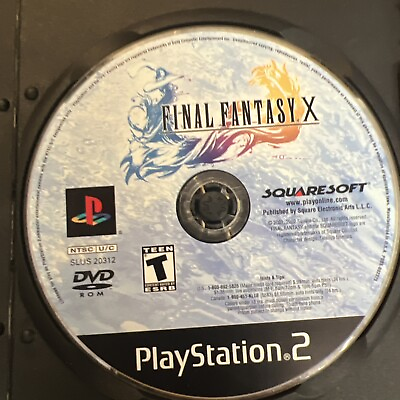 #ad Final Fantasy X video game for Sony PlayStation 2 Ps2 $5.88