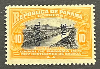 #ad Travelstamps: Panama Canal Zone OP Stamps #45 Mint OG H $44.99