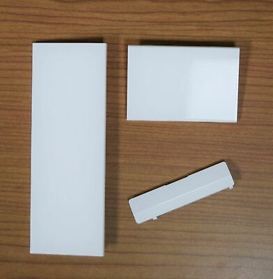 #ad 3 NEW WHITE Replacement Door Slot Cover Lid Set for Nintendo Wii Console System $6.60