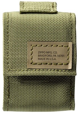 #ad Zippo 48402 OD Green Nylon Tactical Lighter Pouch NEW $16.96