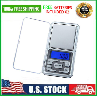 #ad New Portable 200g x 0.01g Digital Scale Jewelry Pocket US SELLER SAME DAY SHIP $6.99
