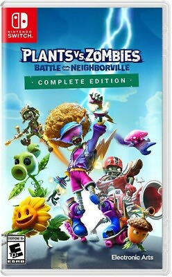 #ad Plants Vs Zombies Battle for Neighborville Complete Edition Nintendo Switch NEW $15.55