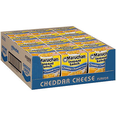 #ad Instant Lunch Cheddar Cheese 2.25 Oz Pack of 12 $18.95