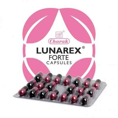 #ad Pack of 2 Charak Lunarex Forte Capsule 40 Capsules 20 Caps Each Free Shipping $13.00