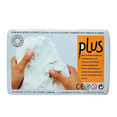 #ad Plus Natural Self Hardening Clay White 2.2 pounds $17.55